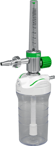 Lưu lượng kế kèm bình làm ẩm oxyvac