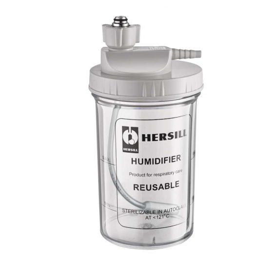 Lưu lượng kế kèm bình làm ẩm Hersill